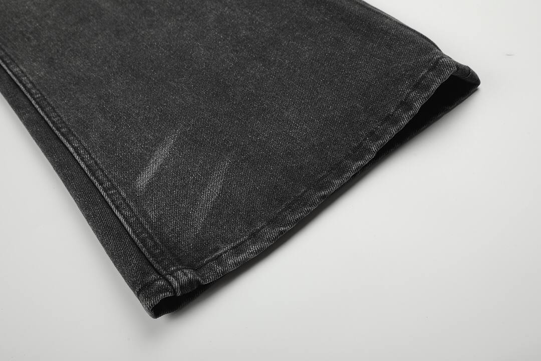 Cotton pants in black