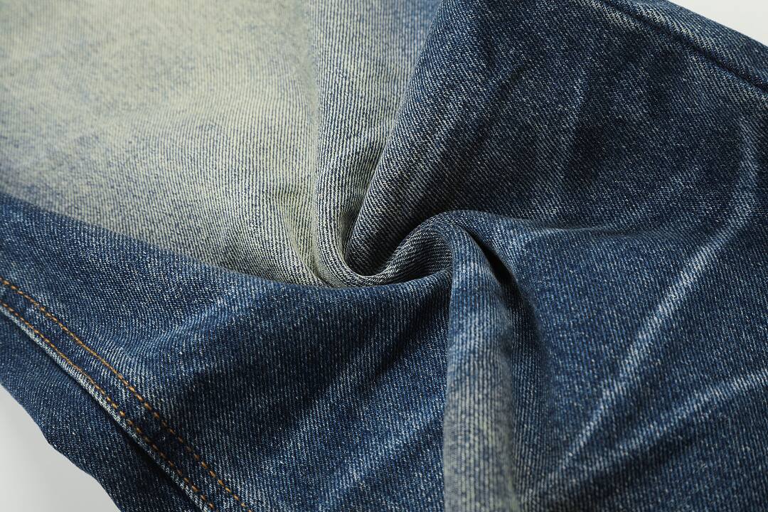 Cotton pants in blue