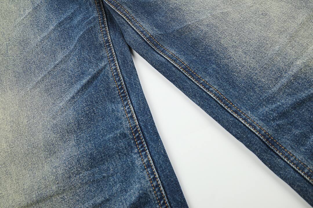 Cotton pants in blue