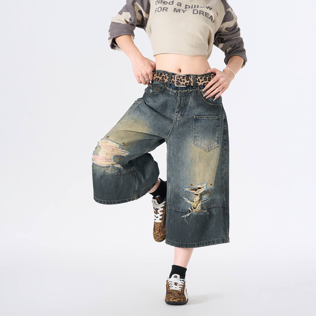 653 Premium Series [Cropped Jeans]