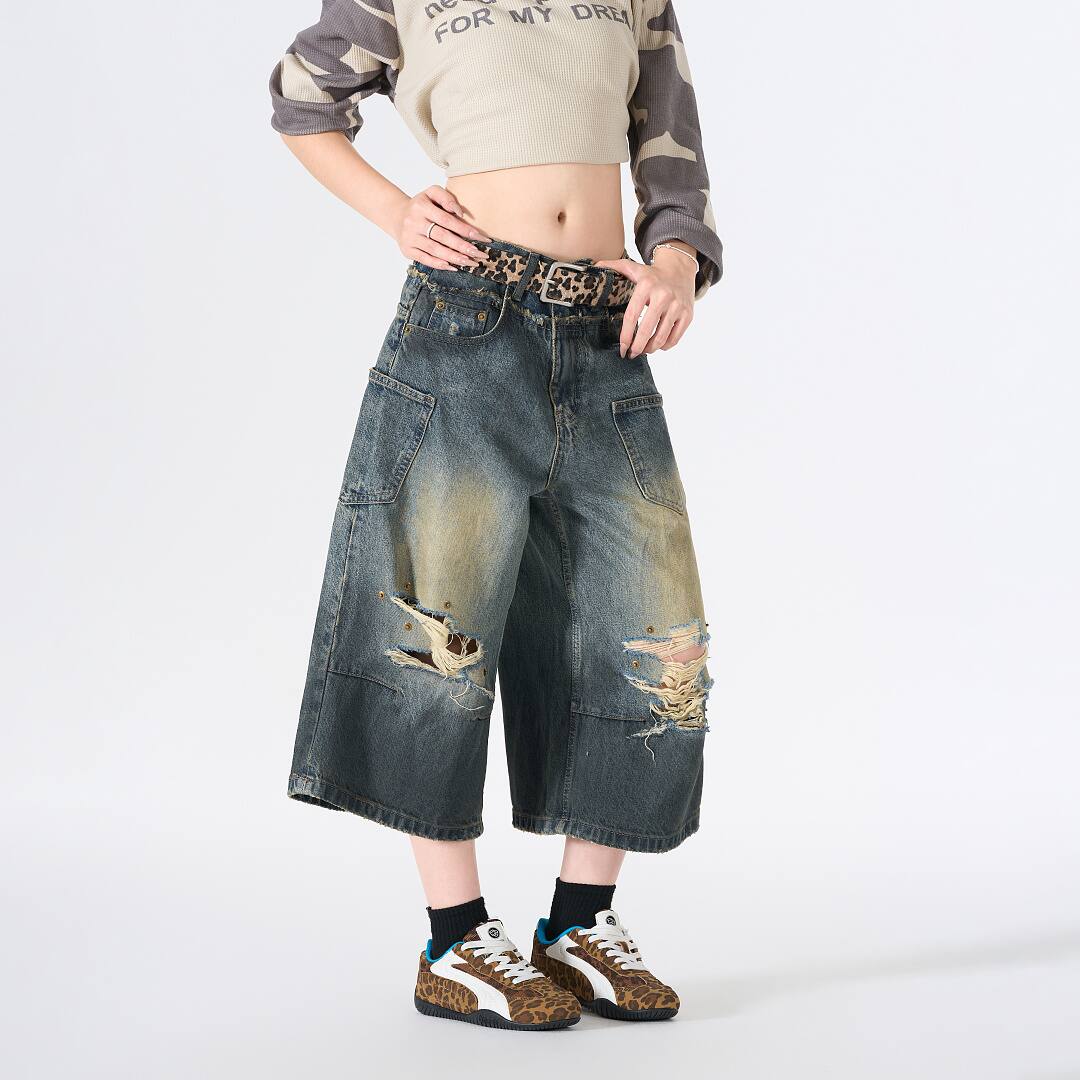 653 Premium Series [Cropped Jeans]