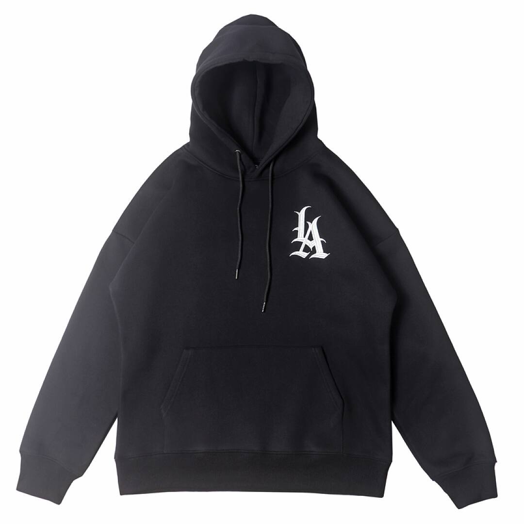 176# American streetwear West Coast embroidered hoodie P65