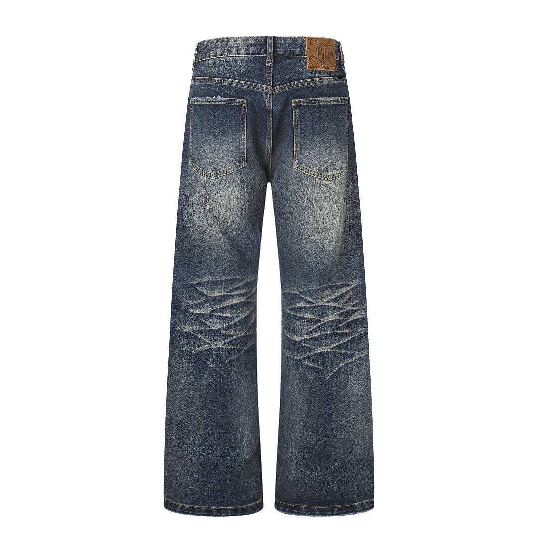 Cotton pants in blue — wholesale reference style