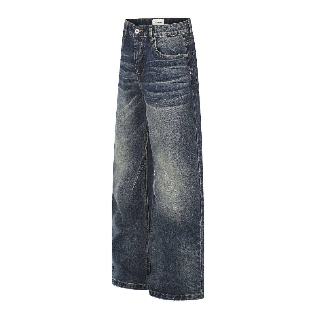 Cotton pants in blue