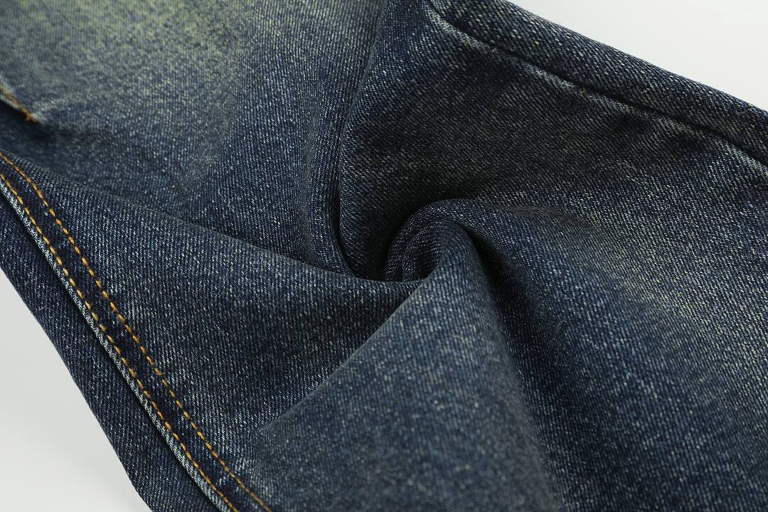 Cotton pants in blue