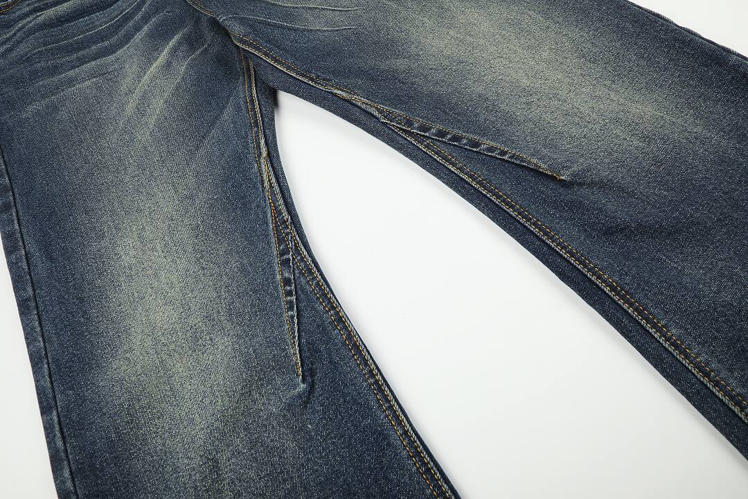 Cotton pants in blue