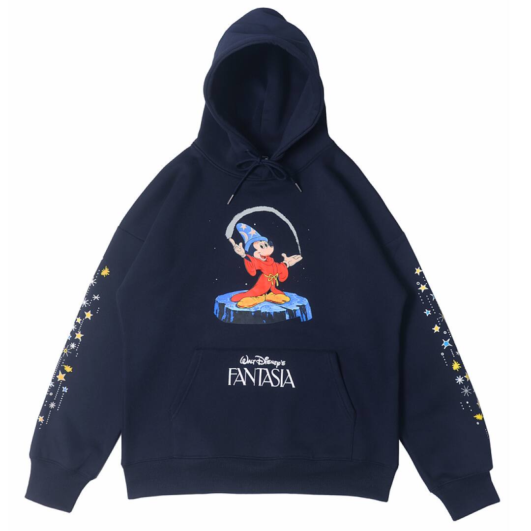 187# American streetwear cartoon Mickey magic print hoodie P65