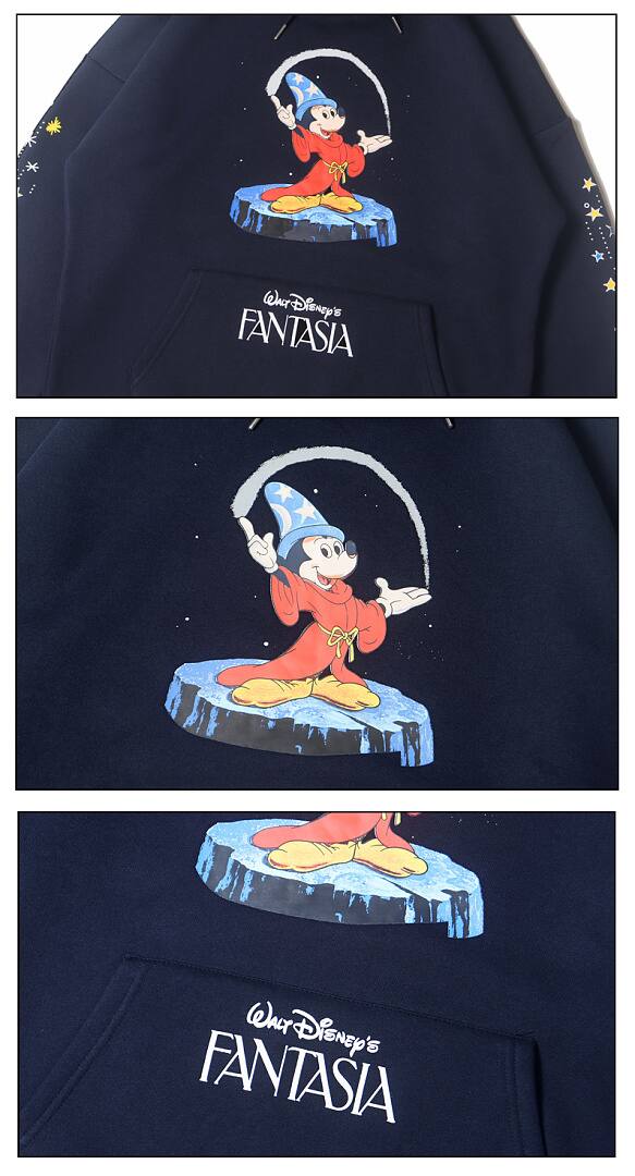 187# American streetwear cartoon Mickey magic print hoodie P65