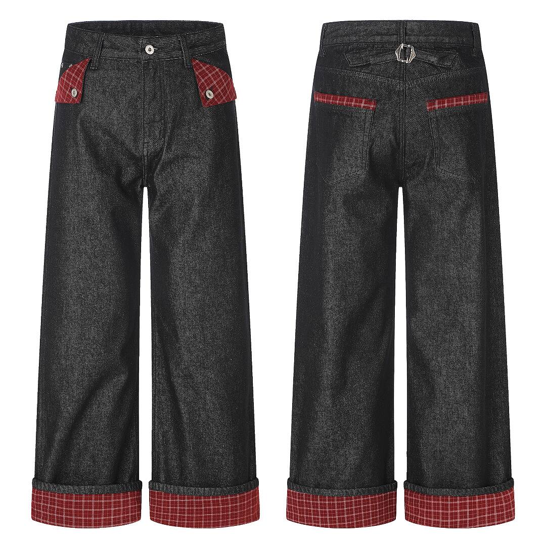 Cotton pants in black — wholesale reference style