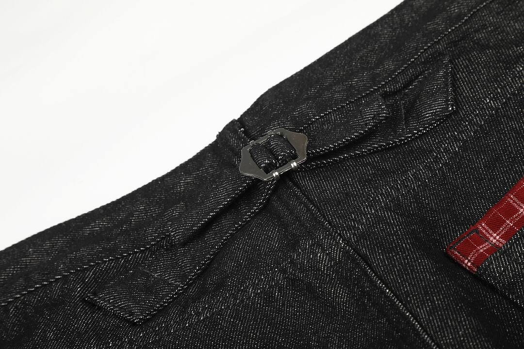 Cotton pants in black
