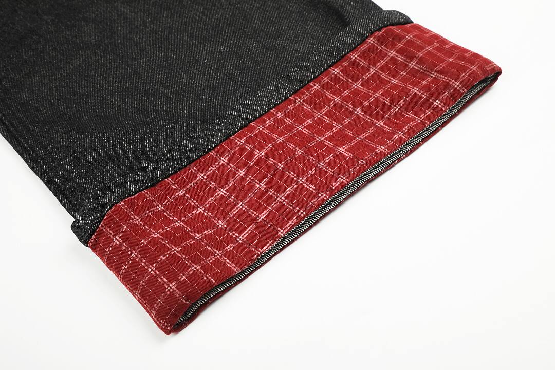 Cotton pants in black