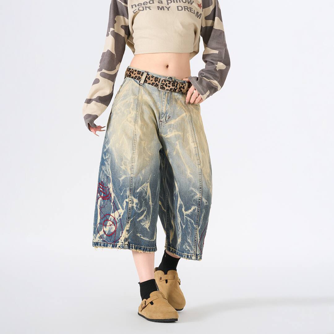 666 Premium Series [Cropped Jeans]