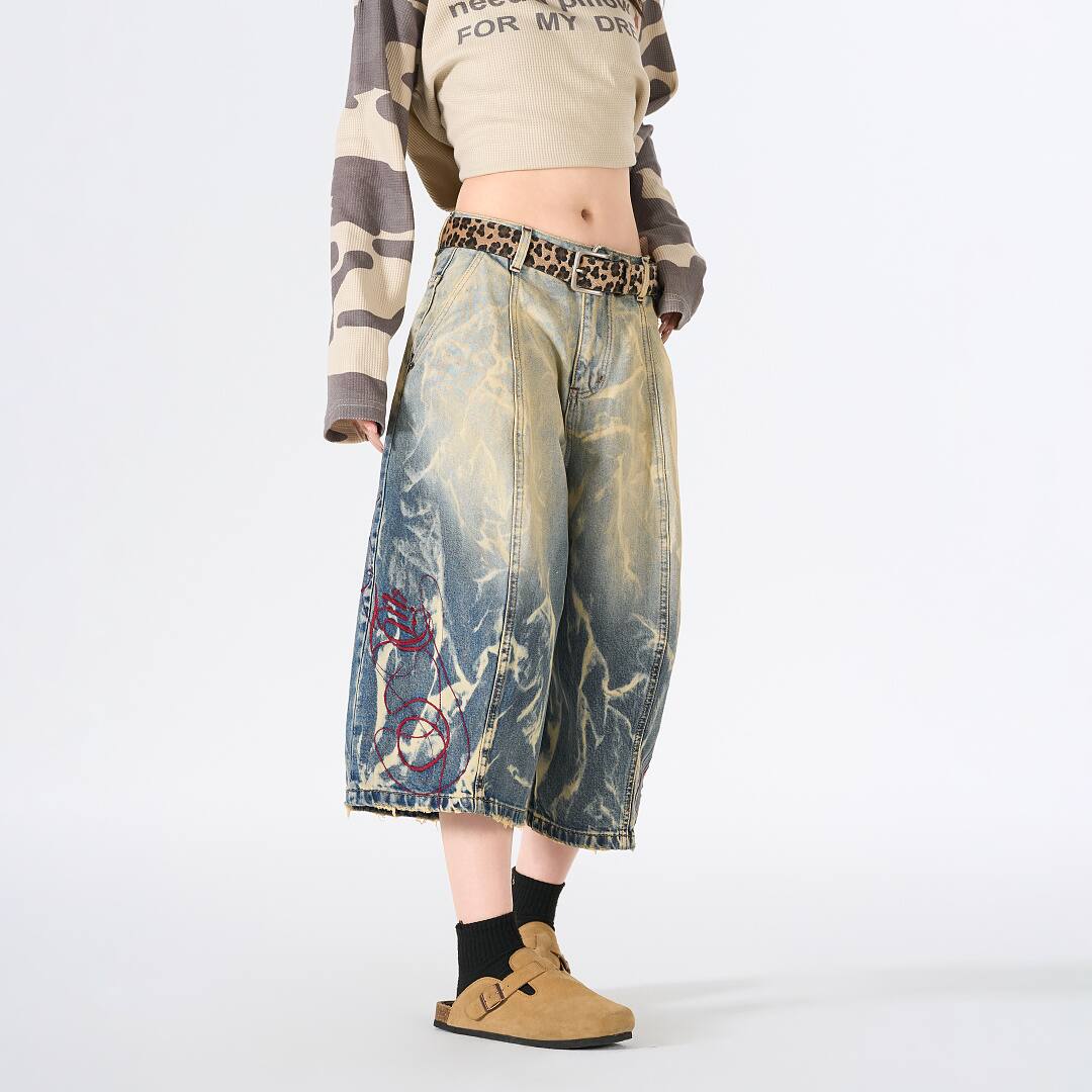 666 Premium Series [Cropped Jeans]