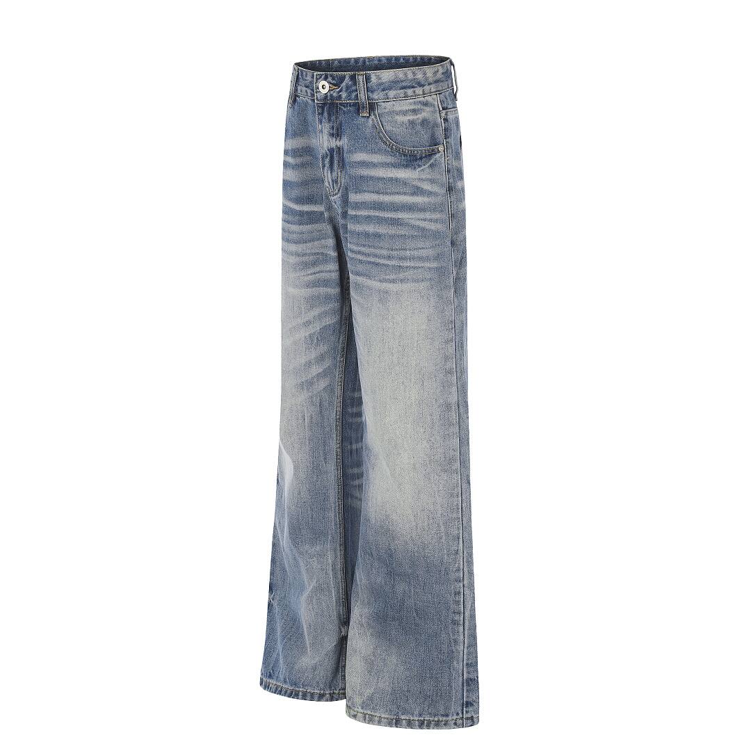 Cotton pants in blue