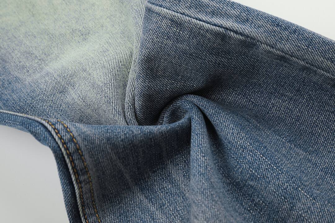 Cotton pants in blue