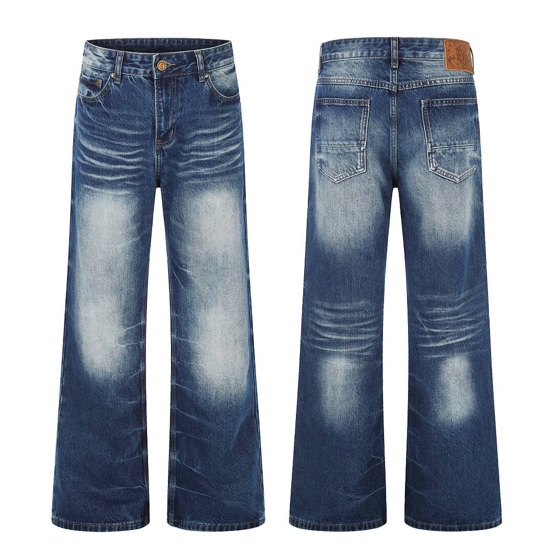Cotton pants in blue — wholesale reference style