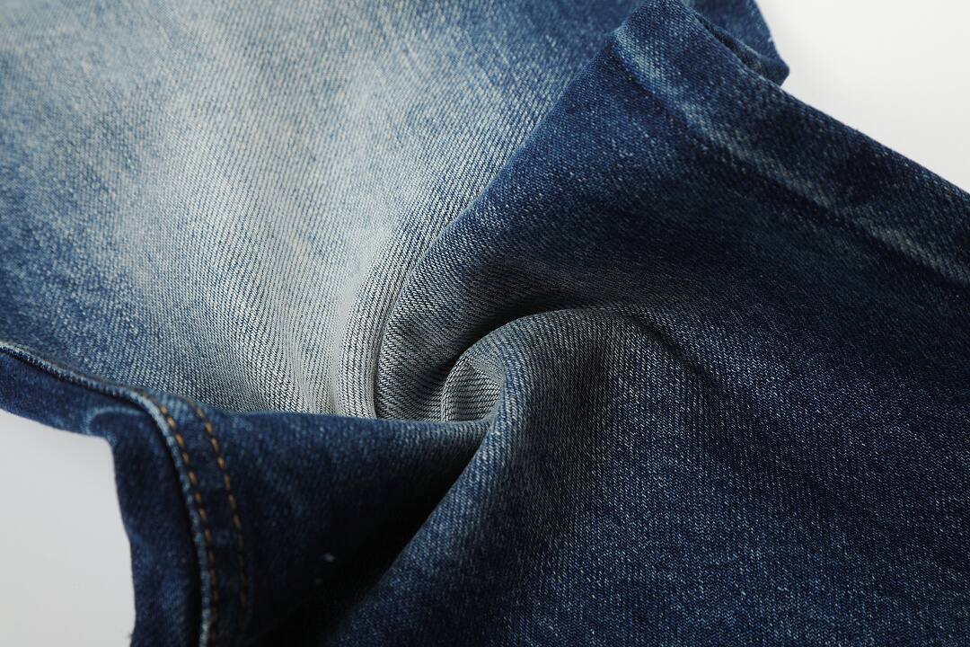 Cotton pants in blue
