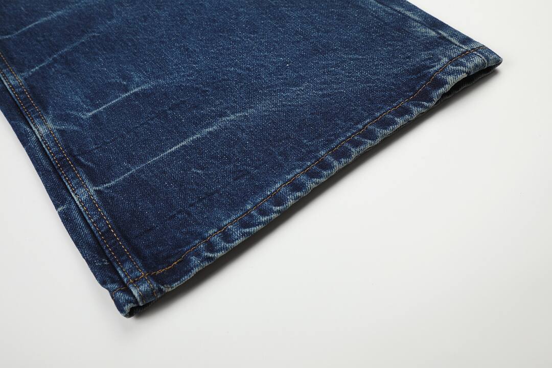 Cotton pants in blue